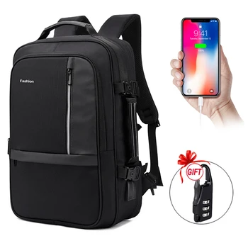 

Anti Theft Laptop Backpack Men 17.3 Inch Male Backpacks Business Travel Bagpack School USB Charger Travel Back Pack Smart Bag