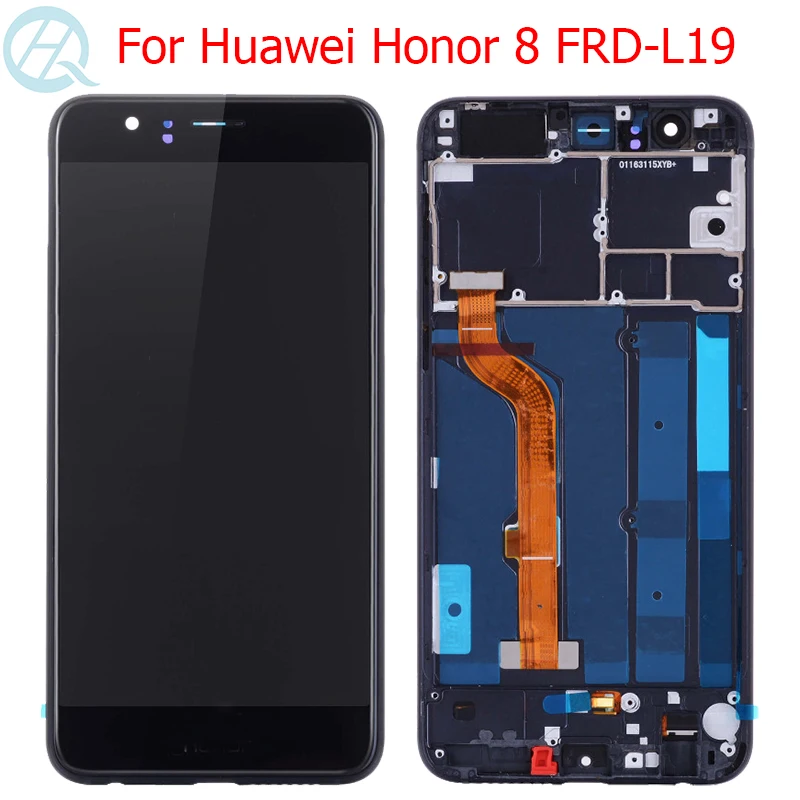 ЖК дисплей с рамкой для Huawei Honor 8 диагональю 5 2 дюйма|Экраны мобильных телефонов| |