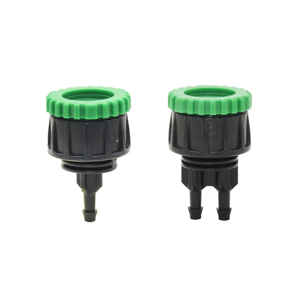 

Garden Hose 1/4" To 1/2" 3/4" Female 1/2-Way Tap Y Connector Irrigation 4/7 Faucet Hose Coupler Adapter 1PCS