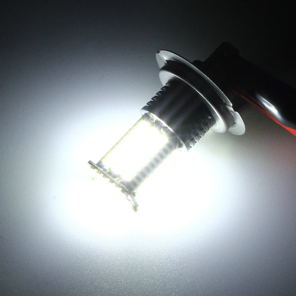 Водонепроницаемый IP68 2 шт H7 автомобильные Противотуманные фары лампа 3030SMD 3200LM 6000K 12 V-24 V