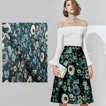 

50x113cm 100% natural mulberry silk organza satin fabric cloth 15mm printed fashion clothing fabric for dress alibaba express