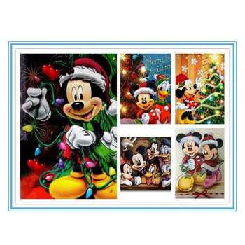 

5d diy diamond painting christmas gift Cartoon Mouse full square / round dirll diamond embroidery mosaic cross stitch home decor