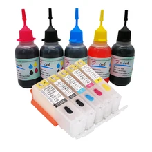 PGI-250 CLI-251 набор для наполнения чернил для принтера Canon PIXMA MG5420 IP7220 MX722 MX922 MG5520 MG6420 MG5620 MG6620 MG5522 Ix6820 принтер 5 шт