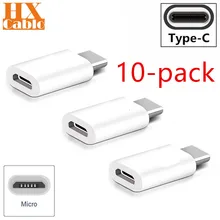 USB C для samsung Galaxy S9 type C для Micro USB для XiaoMi Mi6 Mi5 Elephone P9000 Lite M3 Wileyfox 2 X 2X адаптер для быстрой зарядки