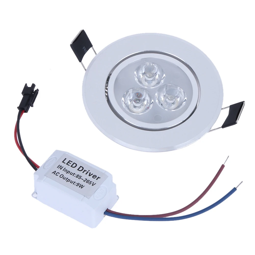 

Embedded 9W Modern Eye Protection Non Flickering Bright Universal Living Room Household Decoration Indoor Ceiling Light LED Lamp