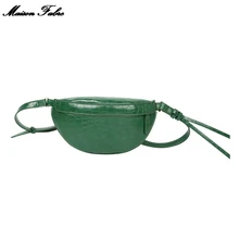 Мезон Фабр Для женщин новые женские Модные каменный узор молния через плечо нагрудная сумка поясная сумка чехол для телефона