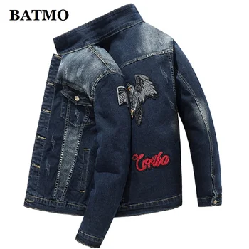 

BATMO 2020 new arrival high quality denim jackets men,men's casual jackets,plus-size M-XXXL 18666