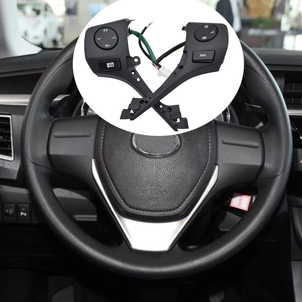 Автомобильный Стайлинг 84250-02560 кнопок Bluetooth телефон рулевое колесо аудио кнопка