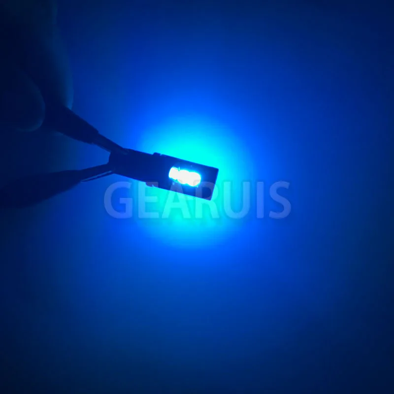 100 шт. T10 W5W canbus convext 3030 светодиодный 4 smd Нет салона автомобиля чтение нет ошибок светодиодные фары для парковки автомобиля боковой свет сигнальные огни 12 В