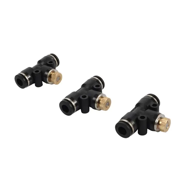 2 Db 3/16 Hüvelykes Szál 6 Mm -Es Csúszászár Gyors Csatlakozókkal 0,2/0,3/0,4/0,5 Sárgaréz Porlasztási Fúvóka Kerti Öntözőkészülékek - Image 6