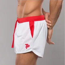 Новое поступление летние пляжные шорты для мужчин s Фитнес Бодибилдинг дышащие быстросохнущие шорты для спортзала мужские повседневные шорты для бега