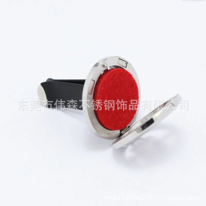 Classic Paper Flowers Hollow out Essential Oil Perfume Fragrance Diffusion Car Air Outlet Car Clip