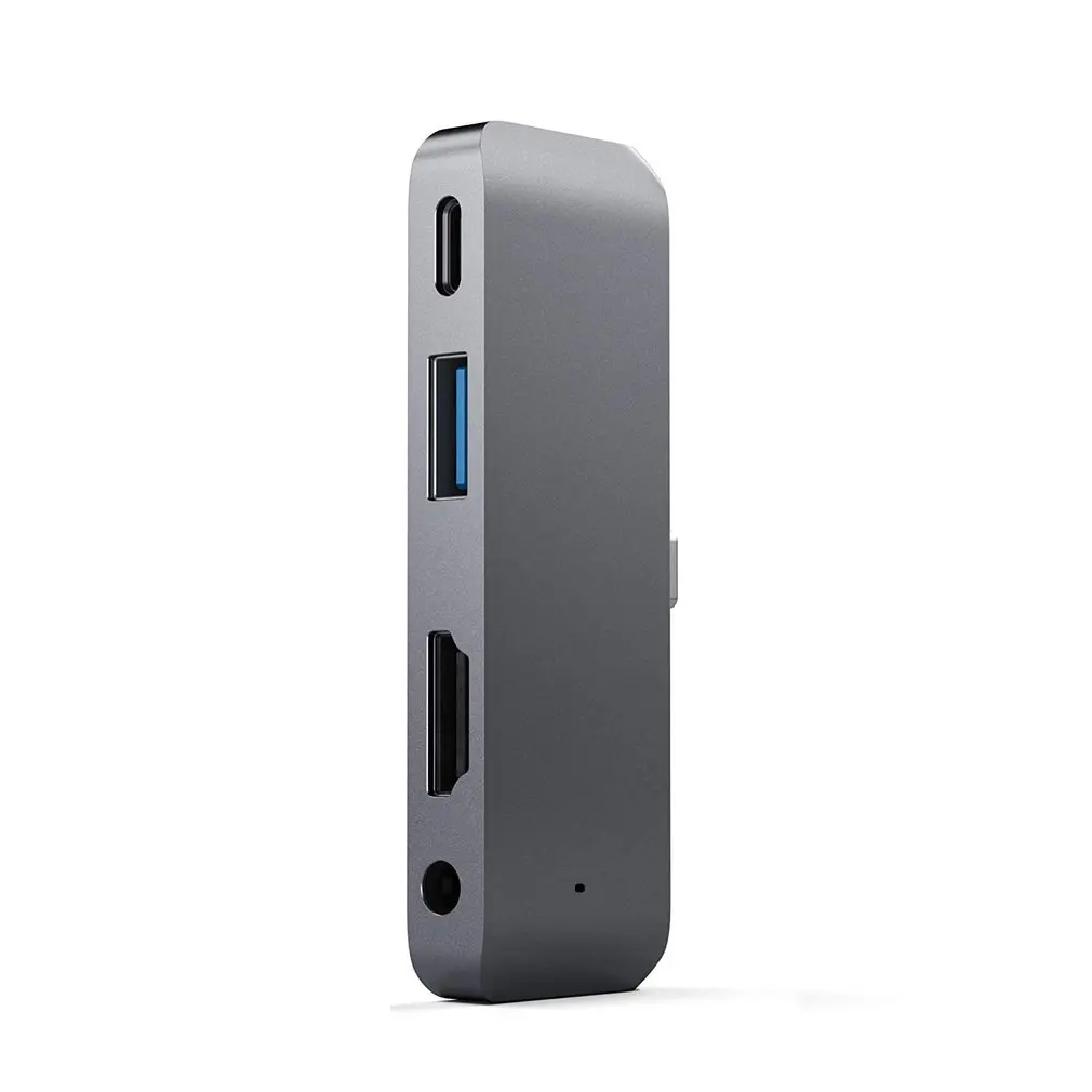 USB C Hub Adapter with USB C TYPE C PD Charging 4K HDMI USB 3 0 3 5mm Headphones for iPad Pro Extend Dock