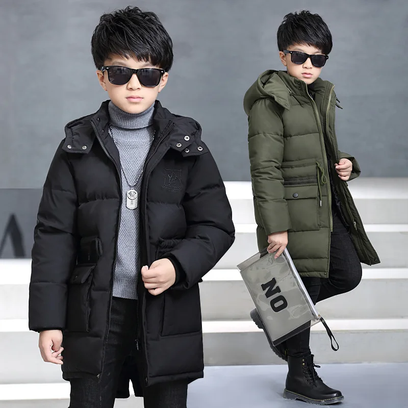

2018 Childrenswear Boys Cotton-padded Clothes New Style Korean-style Winter Style CHILDREN'S Cotton Wear Big Boy Thick Boy Bulb