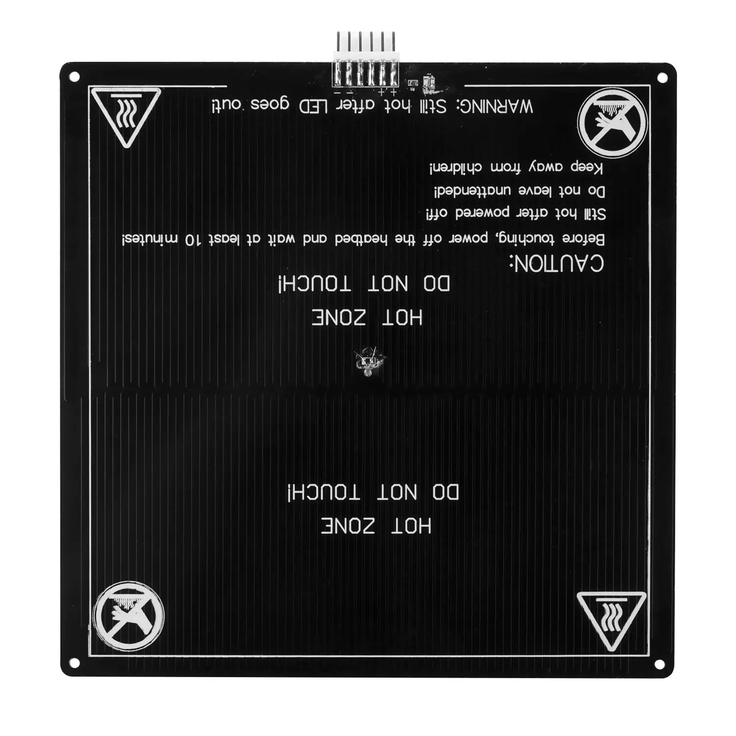 MK3 нагревательная кровать(черный) с соединительным кабелем для Anet A8 A6 RepRap 3D-принтера