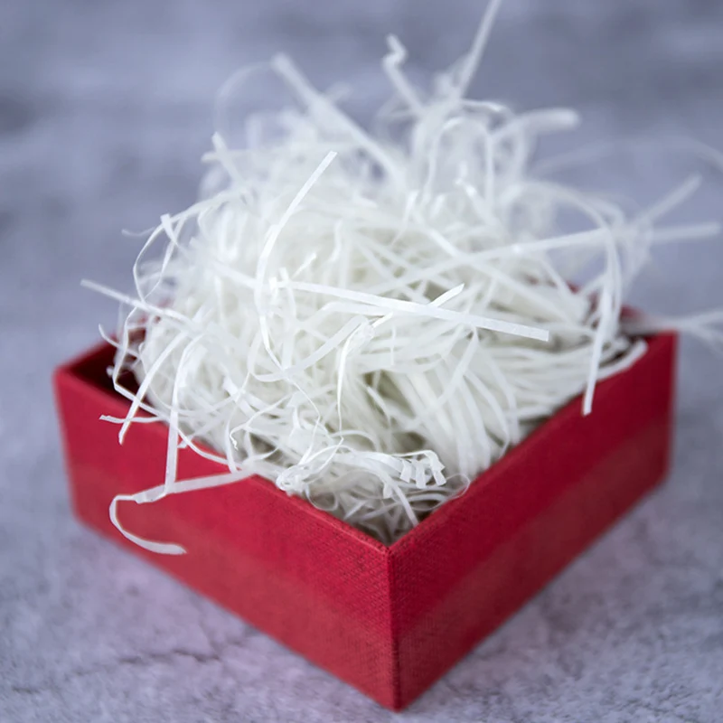 100 г Raffia джутовая Свадебная вечеринка измельченный рифленый бумага конфетти Подарочная Упаковка конфет Материал Филлер для подарочной упаковки украшения для дня рождения - Цвет: 3