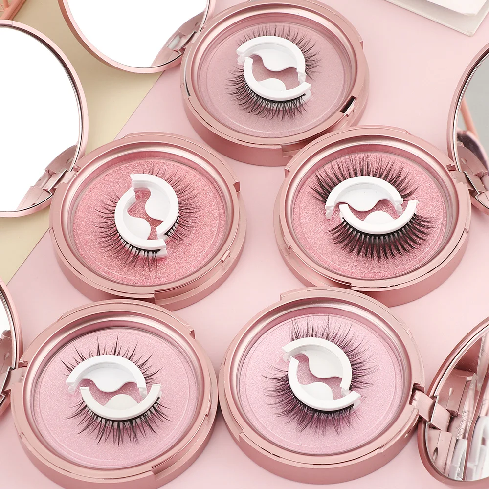 MirrorReusableSelfAdhesiveEyelashesNaturalMultipleReversible