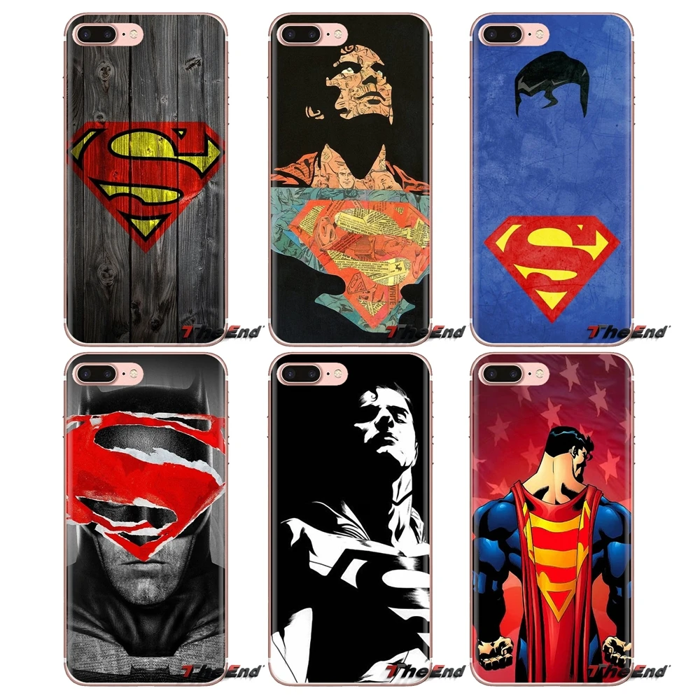 Для samsung Galaxy S2 S3 S4 S5 мини S6 S7 край S8 S9 Plus Note 2 3 4 5 8 Coque Fundas супергерой Супермен Бэтмен