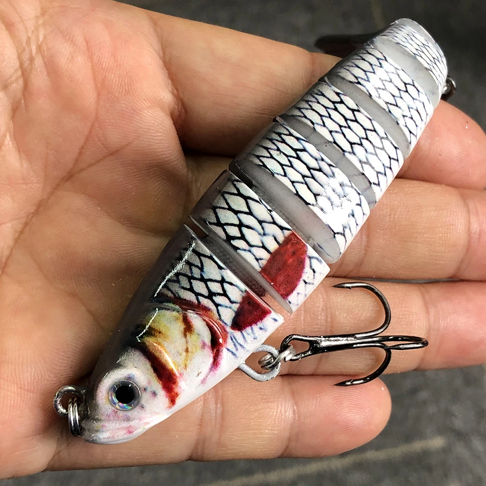 10 см 15 5 г swimbait многосуставная рыболовная приманка воблеры Swimbait жесткая наживка