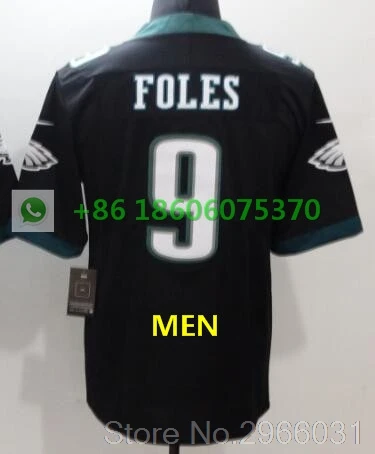 For men A+++ Качественная мужская майка для взрослых 86 Zach Ertz 91 fletcher cox 11 carson wentz 9 Nick Foles Philadelphia - Цвет: For men