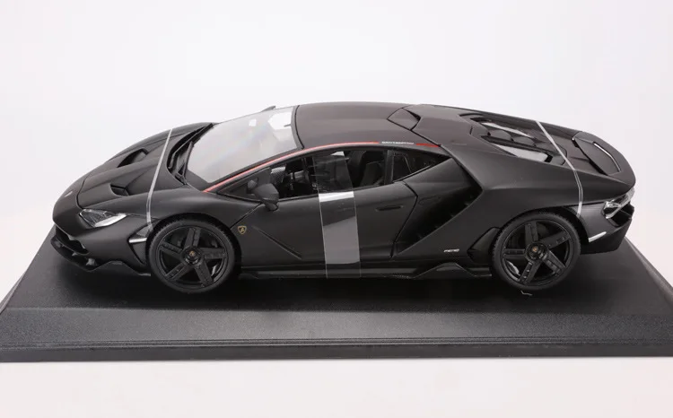 1:18 Lamborghini LP770 центенарио матовый черный/серый/красный/синий Литой Сплав модель автомобиля для детей Подарки