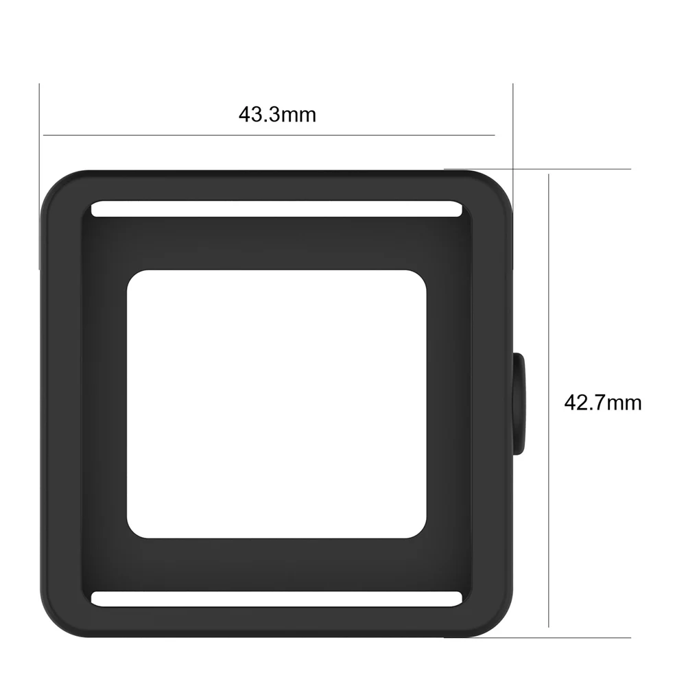Silikon Hülle Case Schutzhülle schwarz für Sony SmartWatch2 SW2 