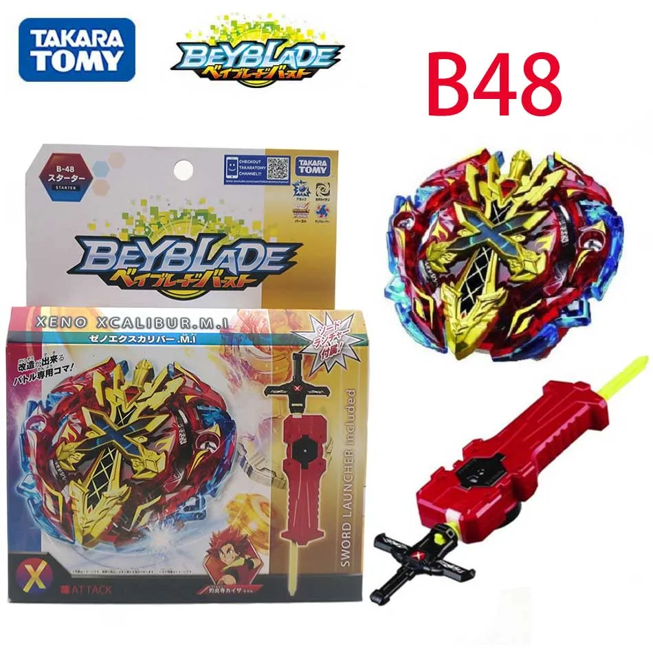 Mi Attack Pack Genuine Takara Tomy Beyblade Burst B 48 Starter Xeno