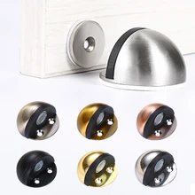

Magnetic Doorstop Hidden Screw Holes Living Room Bedroom Door Holder Stopper Suction Safety Catch Home Accessories No Punching