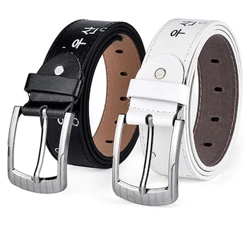 

2020 Luxury Belts for Men Women Korean Style Student Belts High Quality Pin Buckle Imitation Male Leather PU Belts
