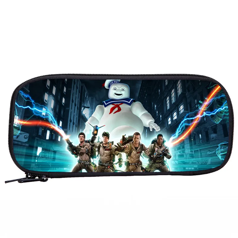 Новые детские дети бумажник Карандаш Чехол Ghostbusters подарок Хэлло Китти школьный пенал для карандашей для мальчиков Карандаш Чехол сумка для карандашей для девочек школьные принадлежности - Цвет: Зеленый