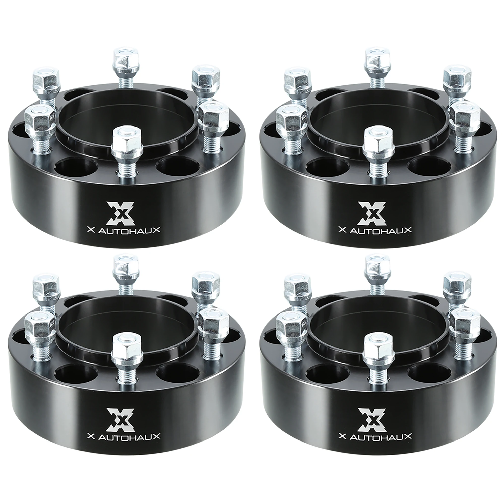 

X Autohaux 4pcs 6 Lug 38 Wheel Spacers Adapter 6x5.5" Hub Centric Wheel Spacers Adapters with 106mm Hub For Lexus Toyota