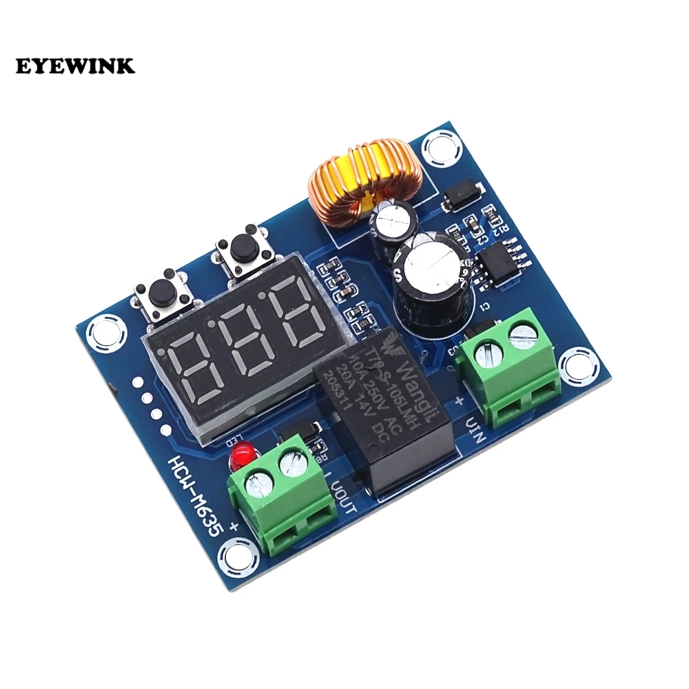 XH-M609 Batterie Schutzmodul - Digitales Lade-/Entladeschutz | 12-36V DC | Niederspannungsschutz | Für Solar & Auto Batterien