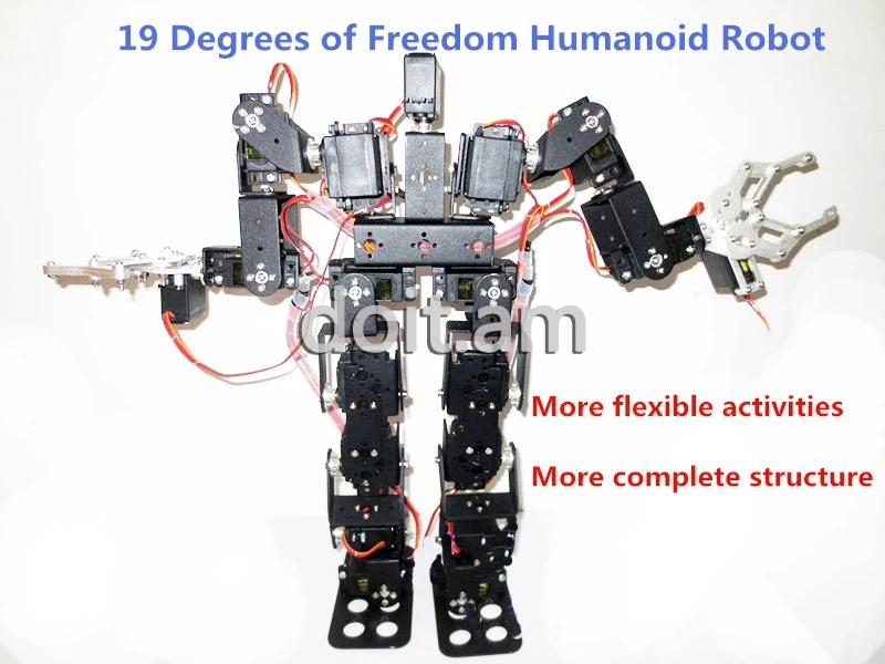 Diy робот 19 градусов свободы гуманоид танцующий робот/бипедальный ходячий робот, можно использовать для обучения бионическим/соревновательным аксессуарам