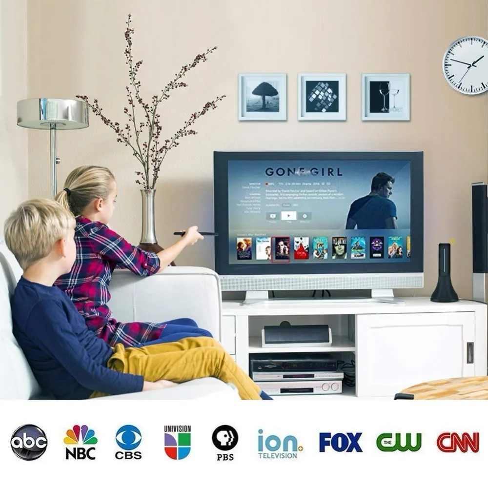 DVB T2 наружная внутренняя HD ТВ антенна с усиленным усилителем сигнала ТВ-тюнер 120 милей диапазон DVB-T2 4K антенна для цифрового ТВ