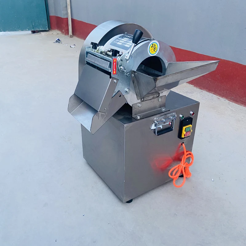 

300 кг/ч выходная мощность овощей куттер машина многофункциональная овощей машина для резки лук-шалот перетасовки машина