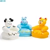 Cute Portable Cartoon Animal inflatable sofa Children Seat Tiger bear For Kid 3-8 Years Old Lovely Kids' PVC Chairs Baby Seats 2