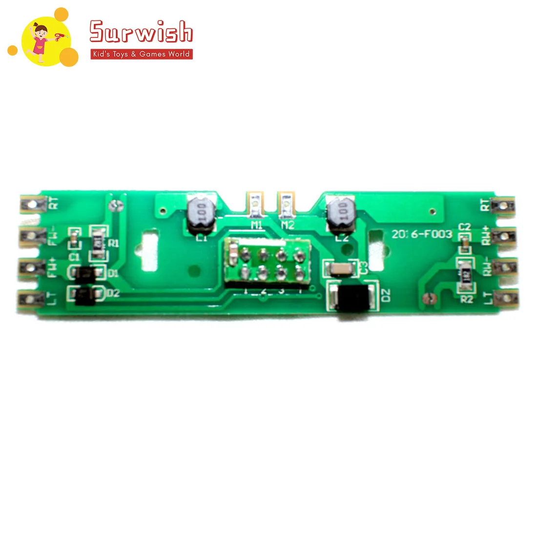 

Surwish 1 Pcs 1:87 Ho Scale Upgraded Pcb Board Part With Resistance For Ho Scale For Bachmann Model Building Kits