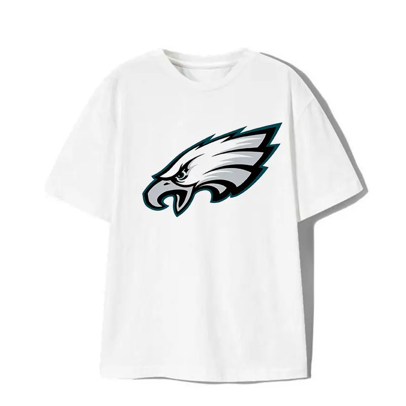 MT-1466 Маунтшарп Мужская футболка новая уличная летняя Harajuku принт fpr PHILADELPHIA EAGLES Homme белая футболка модная мужская одежда - Цвет: MT-1466