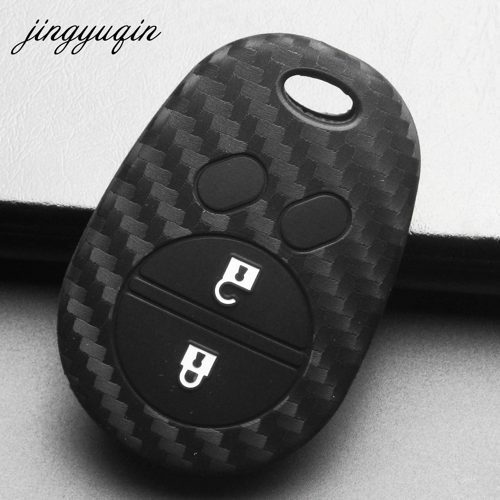 

Silicone Fiber Remote Key Cover For Toyota Sienna/Tundra/Sequoia Holder Fob Case