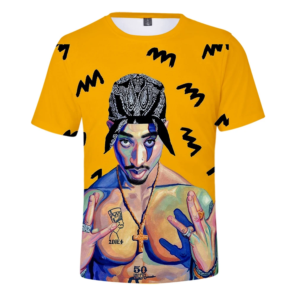 Популярная 3D футболка 2pac унисекс Tupac Makaveli Rapper Biggie Smalls Snoop Dogg Eminem Jay-z J Cole 21 одежда