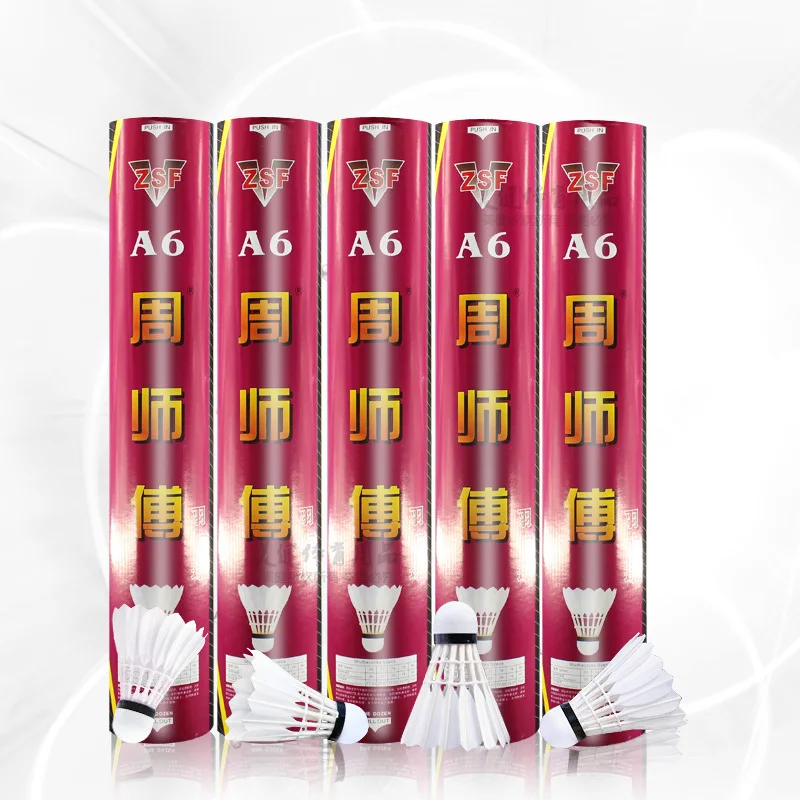 

Genuine Product Zsf/Week Master A6 Upgraded Shuttlecock Durable Stable 3-Tube