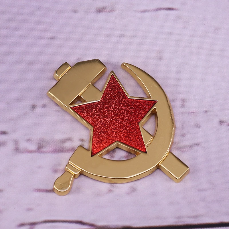 CCCP советский СССР красный Звезда Молот серп лацкан значок | Украшения и