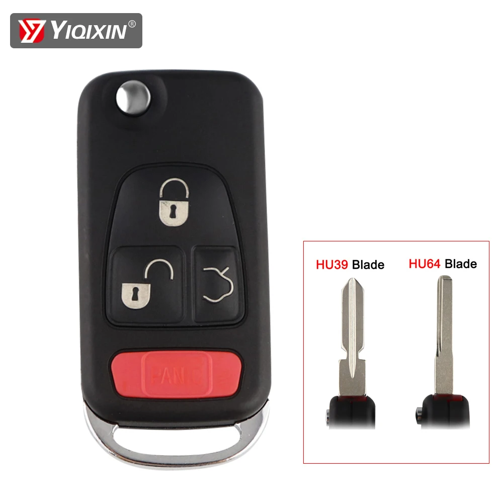

Складной чехол YIQIXIN с 4 кнопками для Benz MB A C E S ML AMG SLK ML350 ML500 ML320 ML55 ML430 Blade