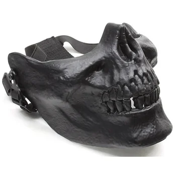 

M03 Skull Skeleton Half Face Army Tactical Masks Military Airsoft Paintball Wargame Hunting Cosplay Halloween Mask