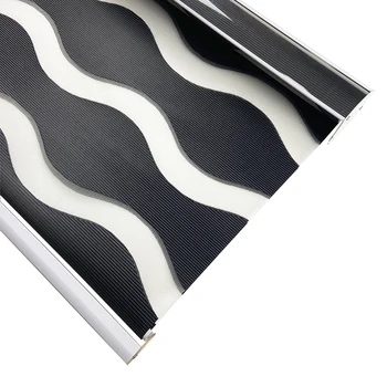 

Wave Zebra Blinds Semi Blackout Roller Blinds For Windows New Style