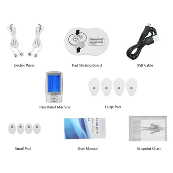 

TENS Unit and EMS Combination Muscle with 2 Channels 10 Modes for Pain Management for Back, Neck, Arms, Legs, Abs, Arthritis