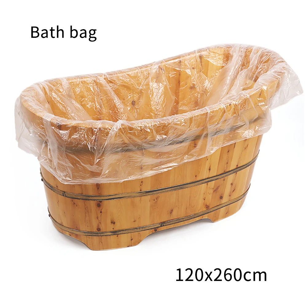Convenient Health Disposable Film Bathtub Bag for Household and Hotel Bath Tubs 