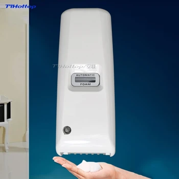 

Tlhottop 400ml Wall Mounted Automatic Soap Dispenser Foaming Soap Dispenser Touchless Bath Accessories White YJ-2513