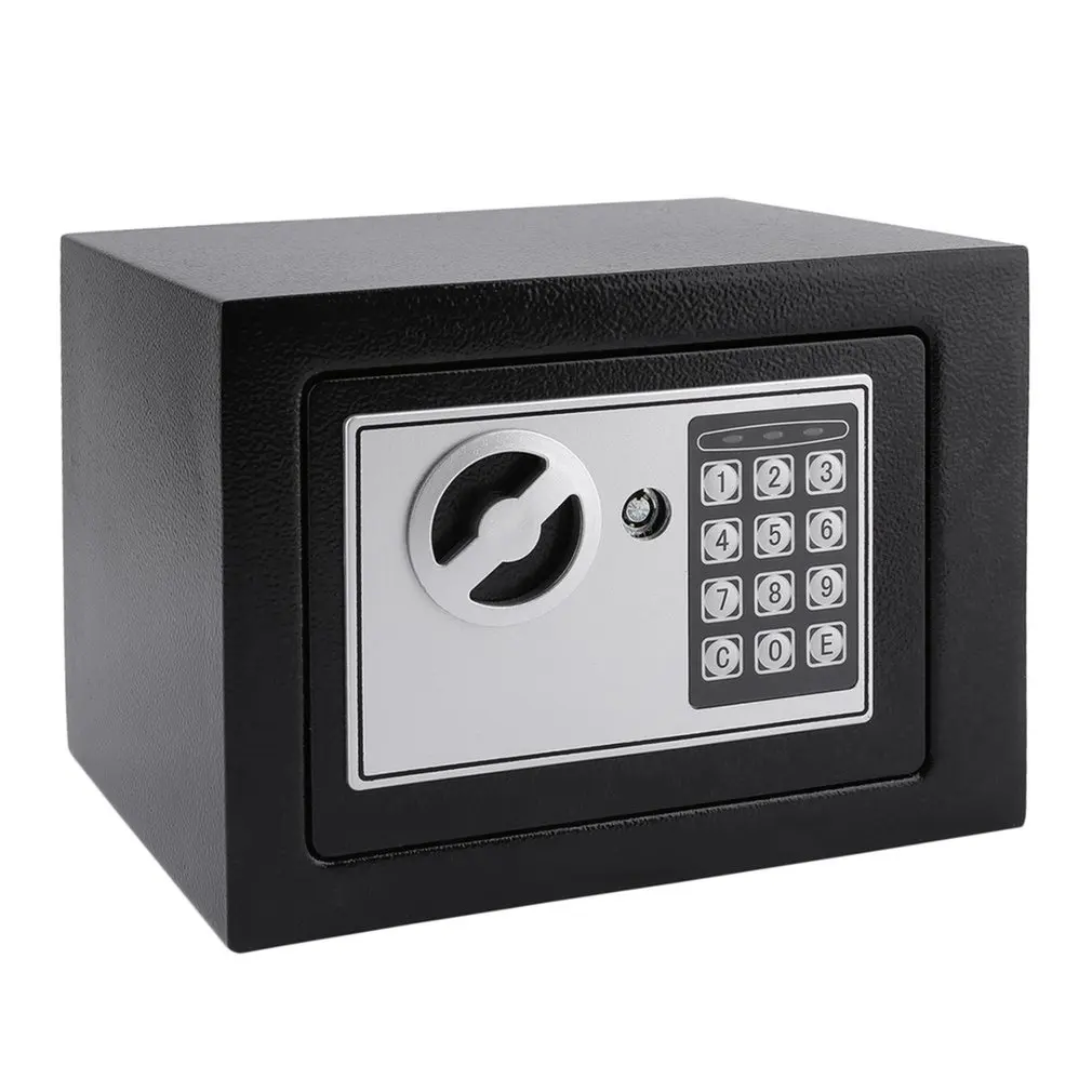 4.6L Professional safety box Home Digital Electronic Security Box Home Office Wall Type Jewelry Money Anti-Theft safe Box