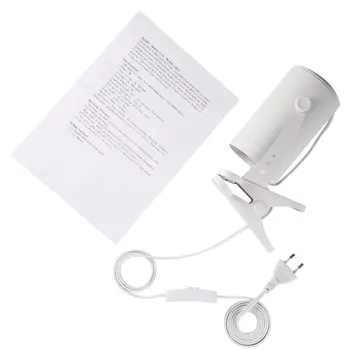 

7W White Aluminum LED Plant Grow Light 360 Degree Adjustable Indoor Plant Lights with Clip with Heat-sink Metal Design